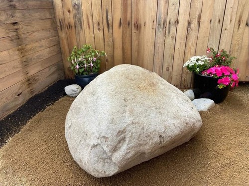 Extra large garden - garden, boulder