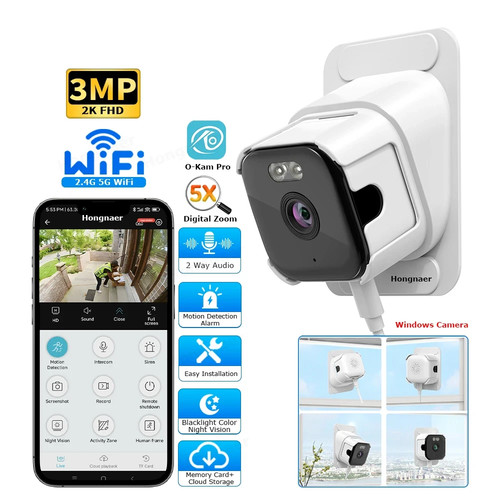 Window home security camera - window,