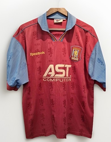 Aston villa 1995 home shirt - aston,
