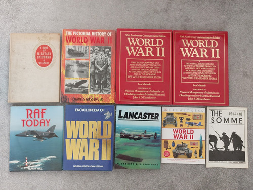 Military history book bundle - military,