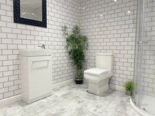 White metro tile - metro, effect