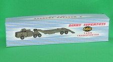DINKY Reproduction Box 660 Thornycroft Mighty Antar Tank Transporter