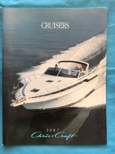 CHRIS CRAFT 1987 CRUISERS SALES CATALOG