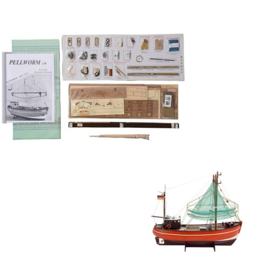 Fishing boat model kit - model,