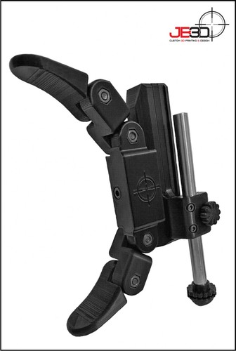 Monopod butt hook pad for - monopod, hook/pad