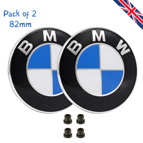 2x82mm bonnet boot badge - bonnet,