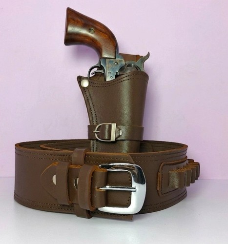 Cowboy gun holster belt - gun,