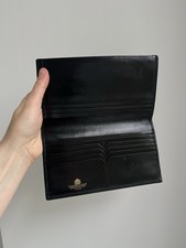 Launer BREAST POCKET CARD AND NOTE WALLET EBONY BLACK
