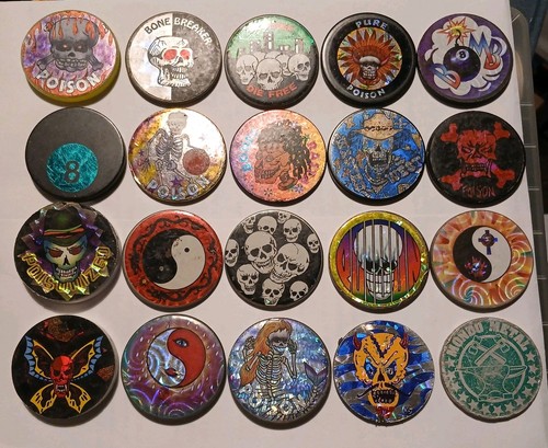 Vintage 1990s pog slammers lot - slammers,