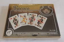 Piatnik Rococo Playing Cards from Vienna, Austria No.2130 - Factory Sealed