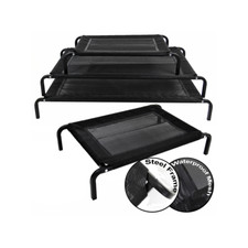 Elevated Raised Dog Bed Pet Cat Mesh Camping Cot Indoor Outdoor Waterproof