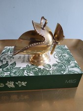 Small Decorative Coal Scuttle And Shovel - Brass
