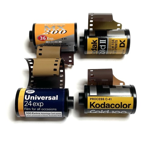 35mm colour roll film used - roll,