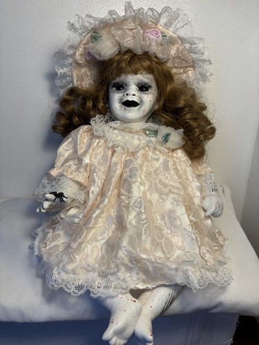 Porcelain horror doll - horror,
