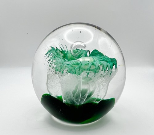 Studio art glass paperweight - studio,