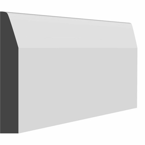 Rounded chamfer mdf skirting - chamfer,