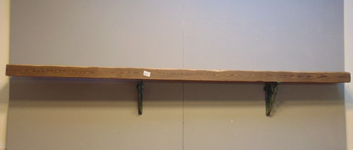 Pine beam floating mantle - pine,