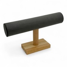 Wooden Grey Bar T-Bar Watch