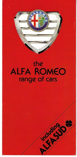 Alfa romeo range 1982 - range,