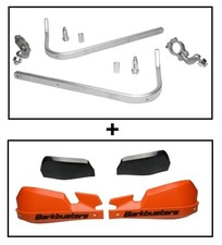 BarkBusters VPS Orange Handguards & Mount for BMW G650 X Challenge