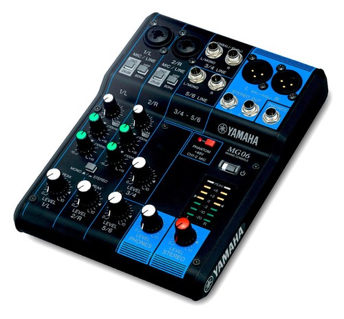 Yamaha mg06 mixer - mg06, (3rd