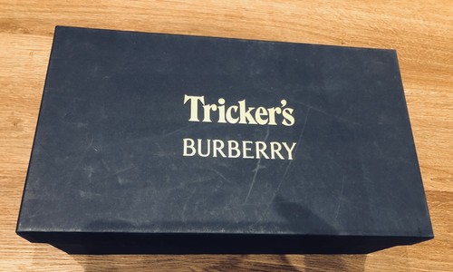 Burberry tricker leather - tricker's,