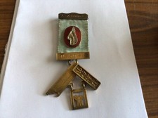 Silver Gilt and Enamel Masonic Jewel~ALA  Lodge 5043~Bro V.C.Gosling~W.M.~1947-8