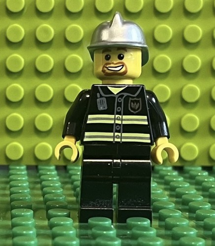 Lego city firefighter - lego, figure