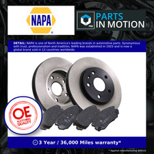 2x Vented Brake Discs and Pads