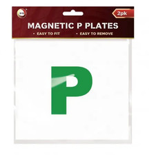 Fully Magnetic P Plates Green