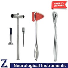 Neurological Wartenberg Pin Wheel Percussion Reflex Hammer Surgical Instruments