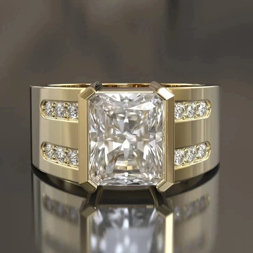 3ct radiant cut lab created - radiant,