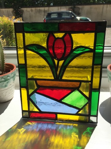 Tulip suncatcher widow - tulip, suncatcher/widow