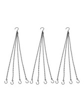 Hanging Baskets Chains 4 Leads Hanging Chains 23.5 Inche Long Flower Pot Chain