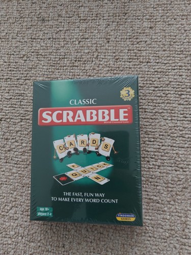 Scrabble cards board game - scrabble,