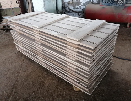 Solid oak ledge and - oak, brace
