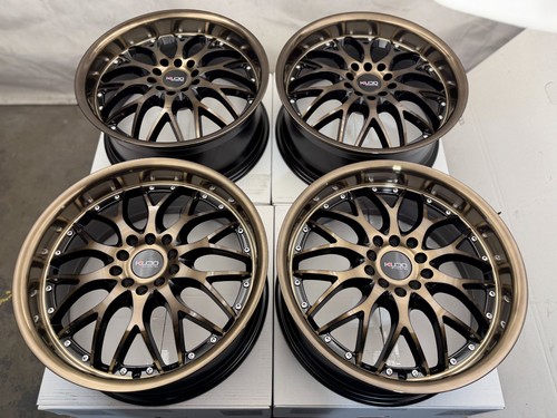 Black bronze wheels rims - 17",