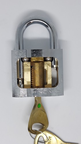 Cutaway padlock abloy 330 - abloy,