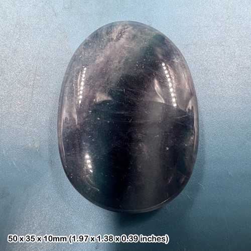 Rainbow fluorite worry - worry, stone