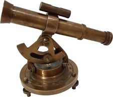 Vintage Brass Theodolite