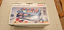 Rotel Tabletop Grill with Natural Stone Plate Raclette Style Brand New Serves 6