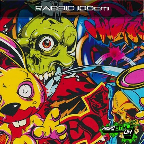 Rolled rabbid hydrographics - rabbid,
