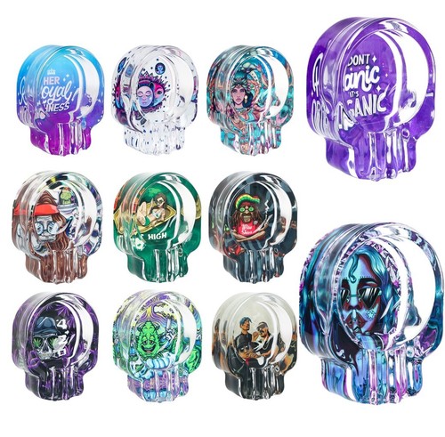 Glass ashtrays wise skies - glass,