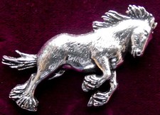 Pewter Shire Clydesdale Heavy