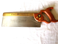 W. TYZACK SONS & TURNER LTD 12" BRASS BACK SAW - SHEFFIELD ENGLAND