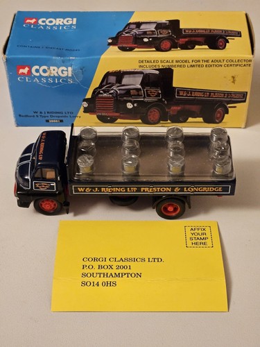 Corgi bedford type dropside - bedford,