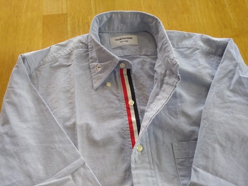 Nwot thom browne blue oxford - blue,