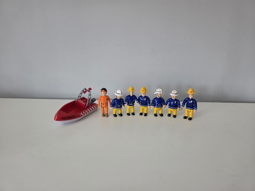 Vintage fireman sam figures - sam,