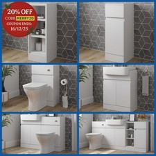 Bathroom Vanity Toilet Storage