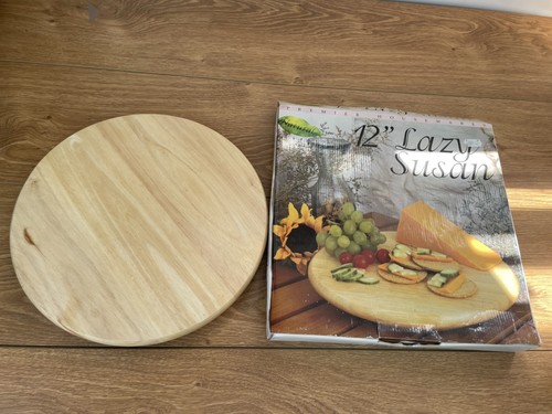 Vintage wood rotating serving - vintage,